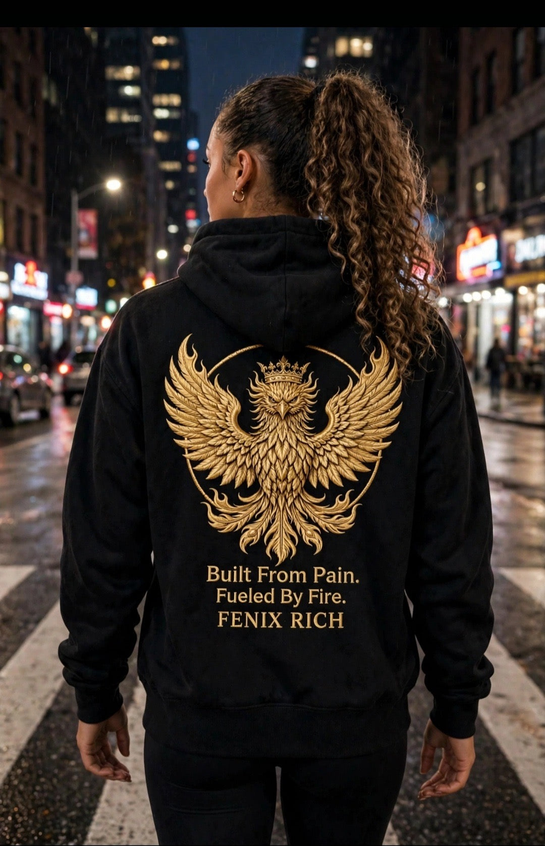 Fenix Rich Signature Phoenix Unisex Graphic Hoodie