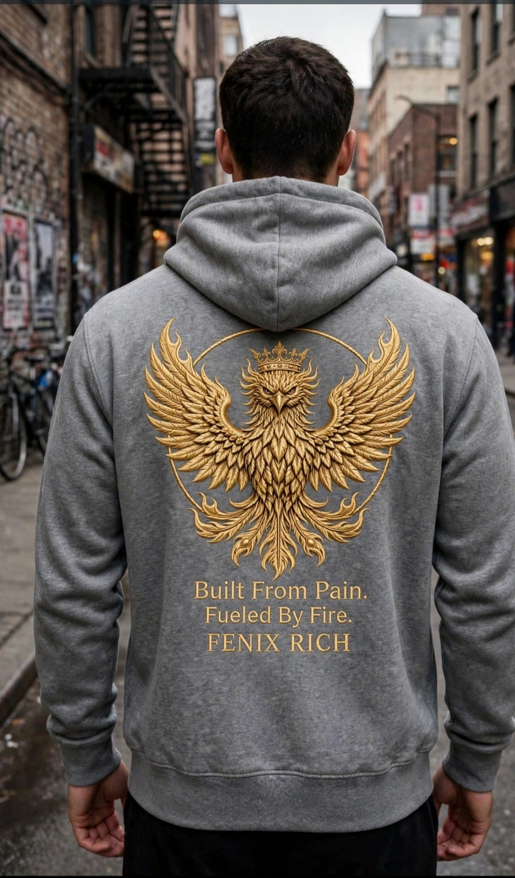 Fenix Rich Signature Phoenix Unisex Graphic Hoodie