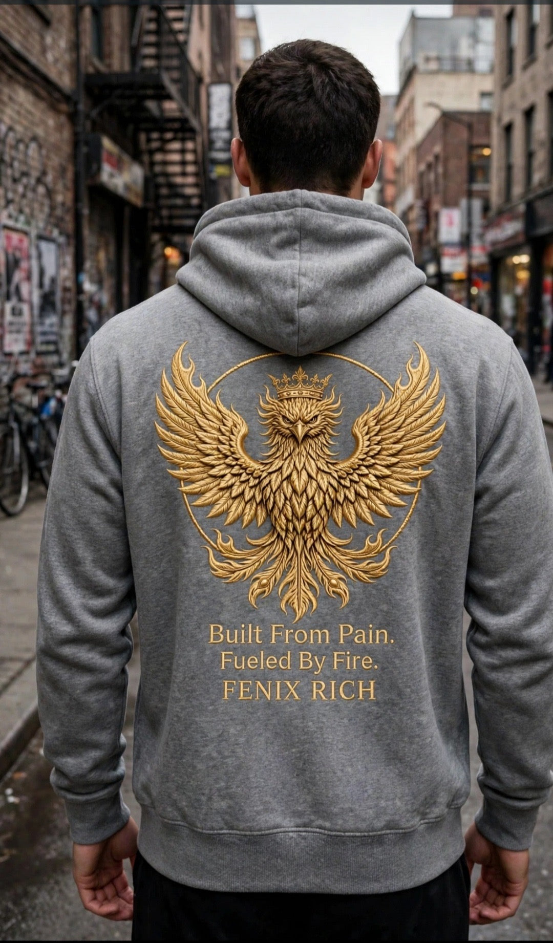 Fenix Rich Signature Phoenix Unisex Graphic Hoodie