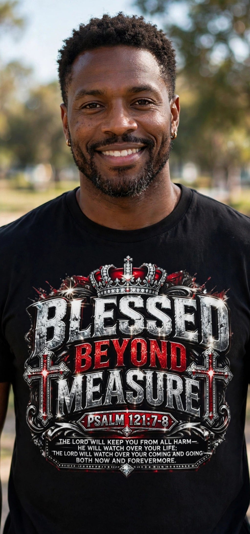 Fenix Rich Blessed Beyond Measure Unisex Graphic T-Shirt