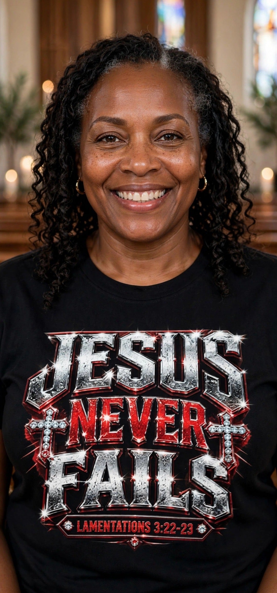 Fenix Rich He Never Fails Unisex Graphic T-Shirt