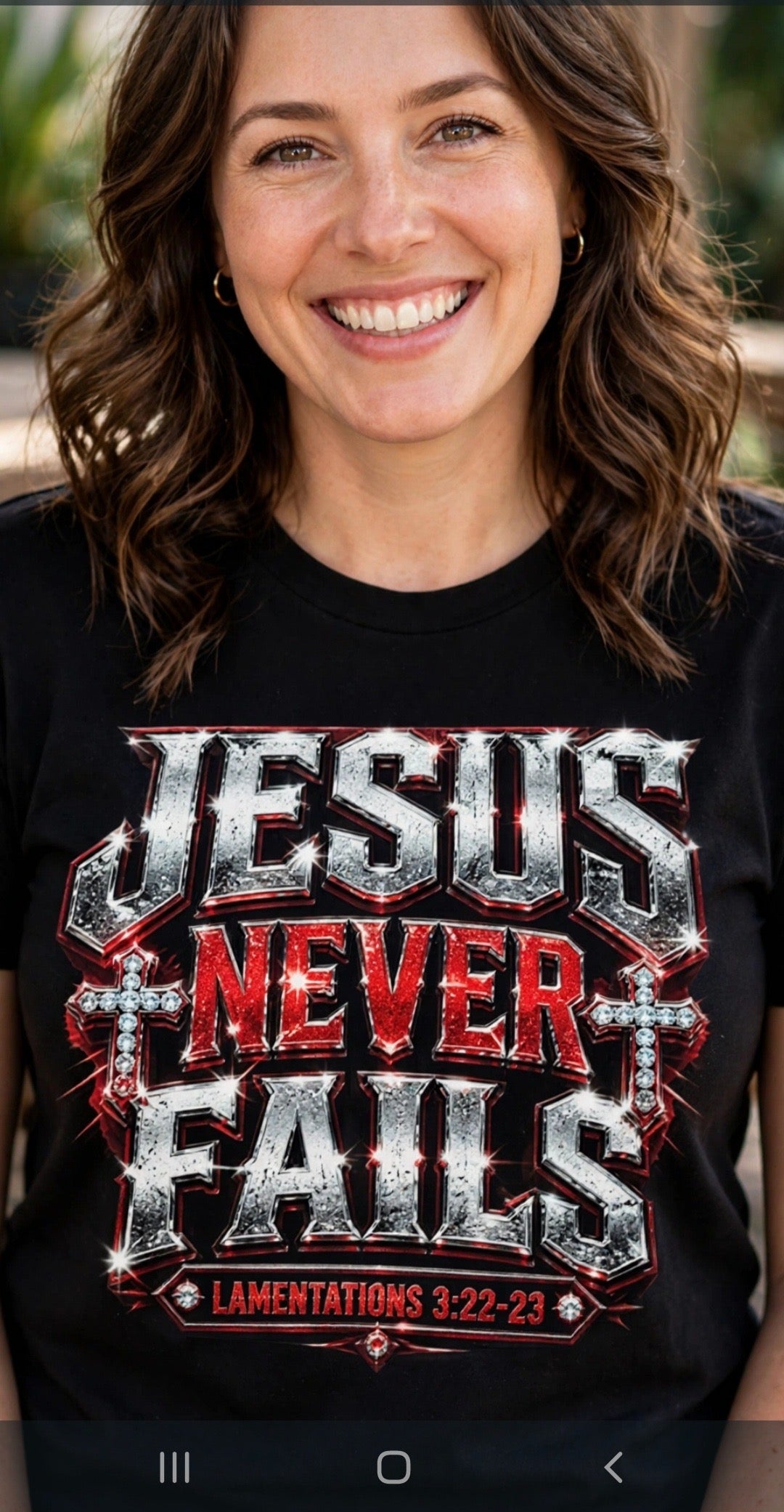 Fenix Rich He Never Fails Unisex Graphic T-Shirt