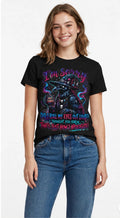 Fenix Rich Witchy Sarcastic Eye Roll Crow Women's Halloween Graphic T-Shirt