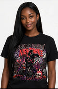 Fenix Rich Pretty Little Nightmare Goth Bunny Women's Graphic T-Shirt