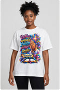 Fenix Rich When Words Fail Prayer Speaks Women's Graphic T-Shirt