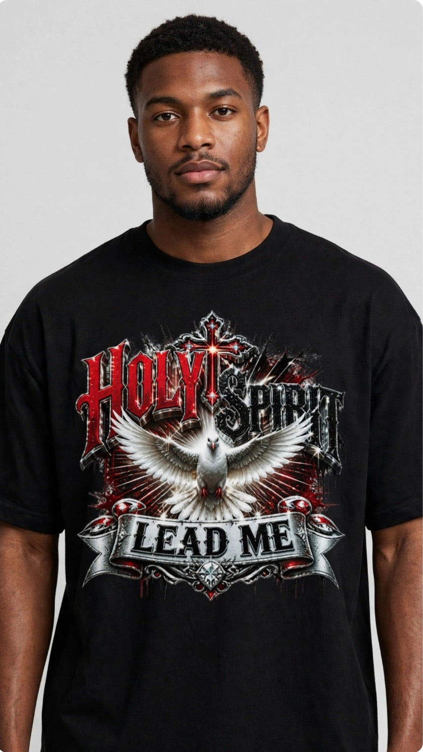 Fenix Rich Spirit Lead Me White Dove Men's Graphic T-Shirt