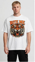 Fenix Rich Bite Me Roaring Tiger Men's Streetwear Graphic T-Shirt
