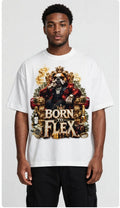 Fenix Rich Born To Flex Boss Money Luxury Men's Graphic T-Shirt