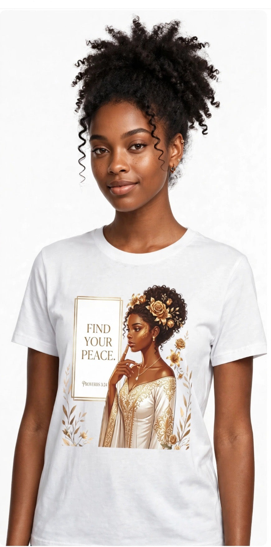 Fenix Rich Find Your Peace Queen Women's Graphic T-Shirt