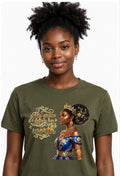 Fenix Rich His Grace Defines Her Worth Women's Graphic T-Shirt