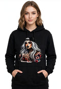 Fenix Rich Women's Tattoo Art Graphic Hoodie Pullover